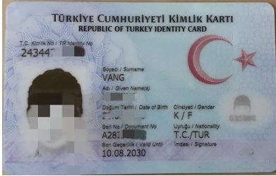 喜訊！拓視海外客戶W女士土耳其護(hù)照獲批